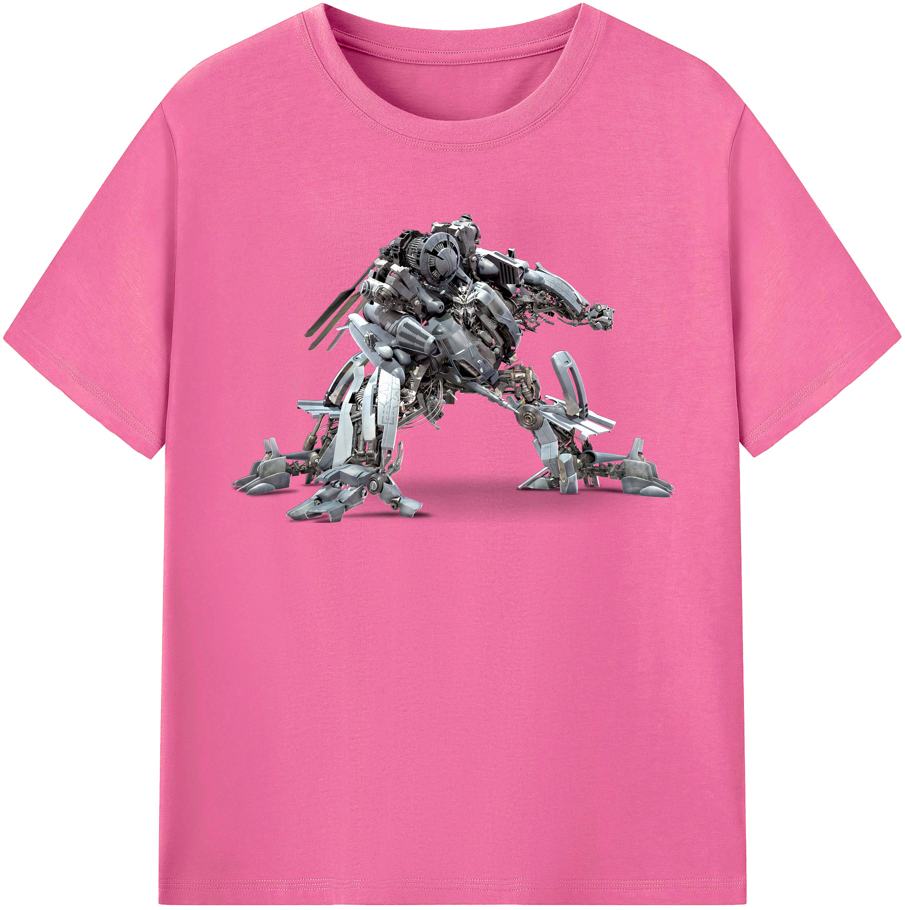 （画像用） Transformers トランスフォーマー レディースカジュアルプリントTシャツ（綿100％）